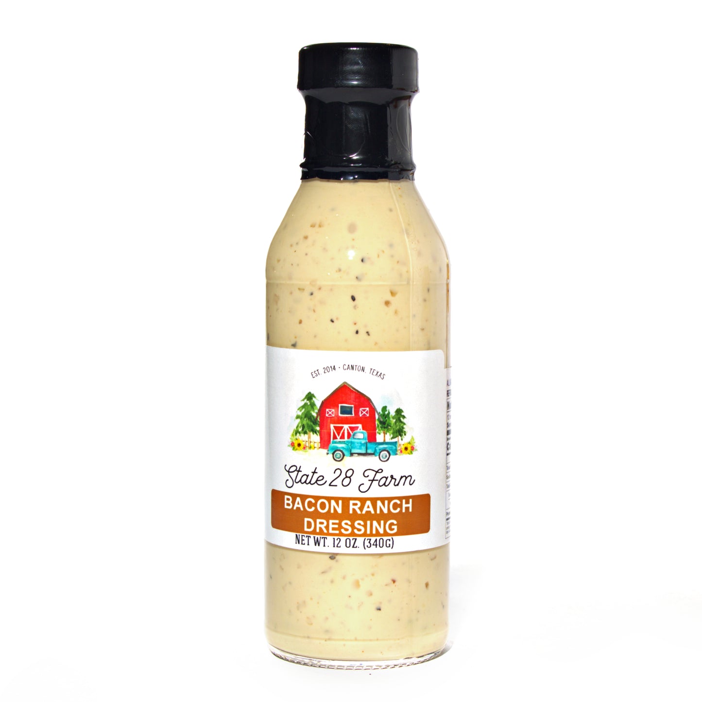 STATE 28 FARM BACON RANCH DRESSING 12 OZ