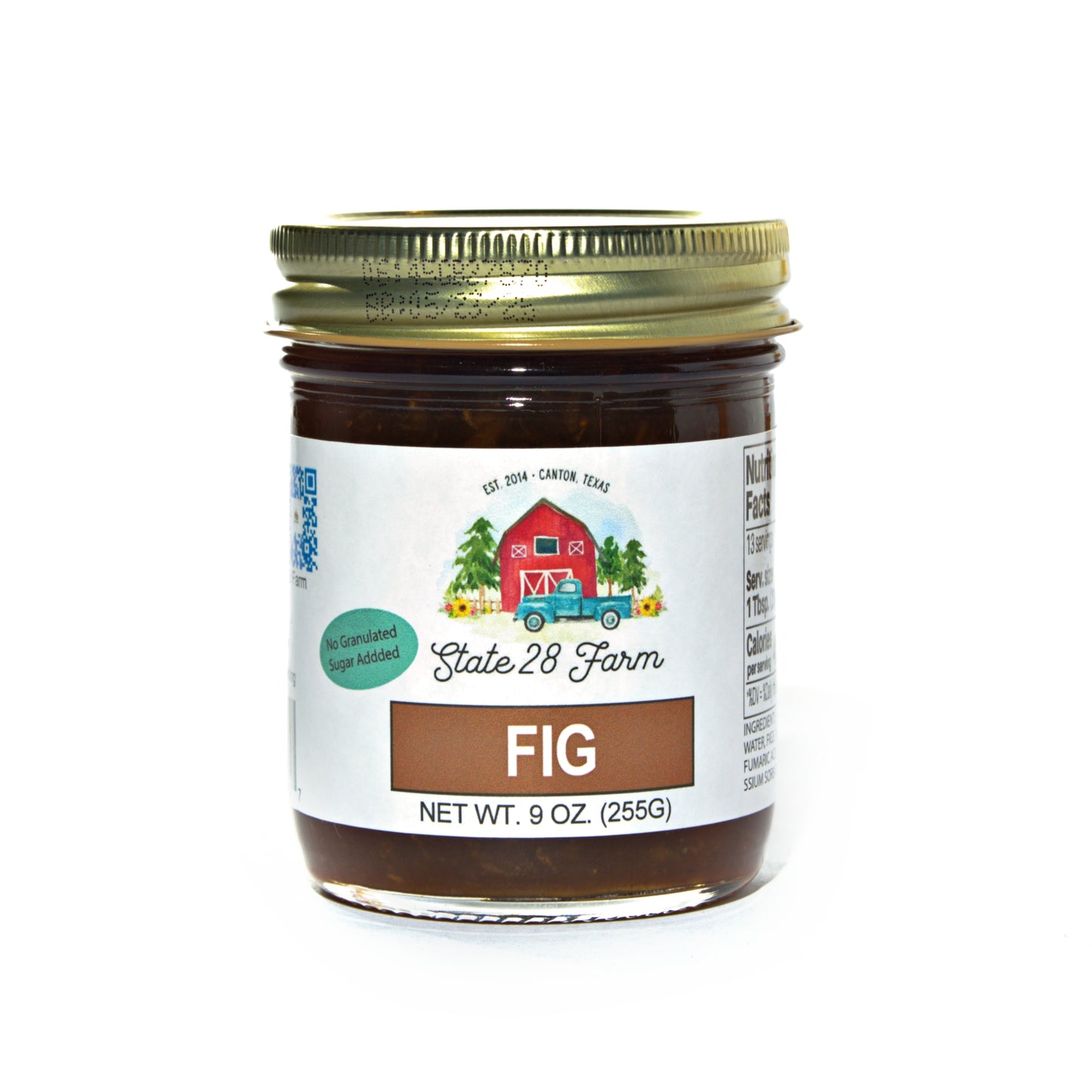 STATE 28 FARM FIG JAM 9 OZ