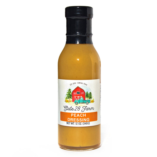 STATE 28 FARM PEACH DRESSING 12 OZ