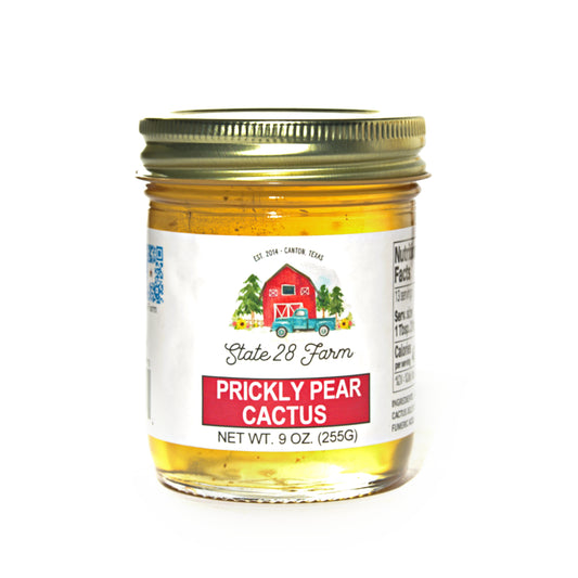 STATE 28 FARM PRICKLY PEAR CACTUS JELLY 9 OZ