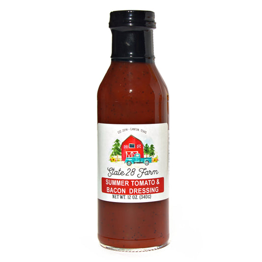 STATE 28 FARM SUMMER TOMATO & BACON DRESSING 12 OZ